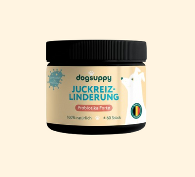 Juckreiz-Linderung Probiotika  🌿 100% natürlich 🫙 60 Portionen